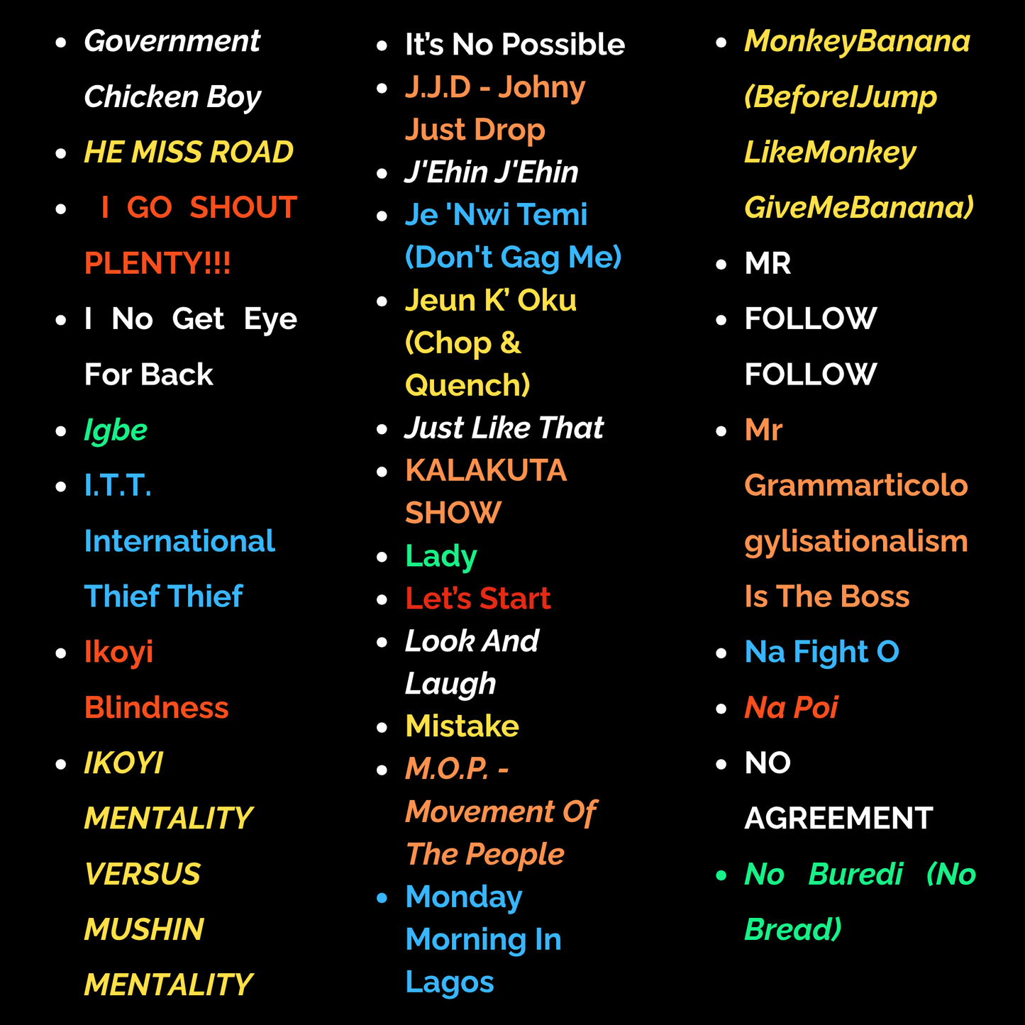 FELA KUTI    100 SONGS 100 MESSAGES - Print Book