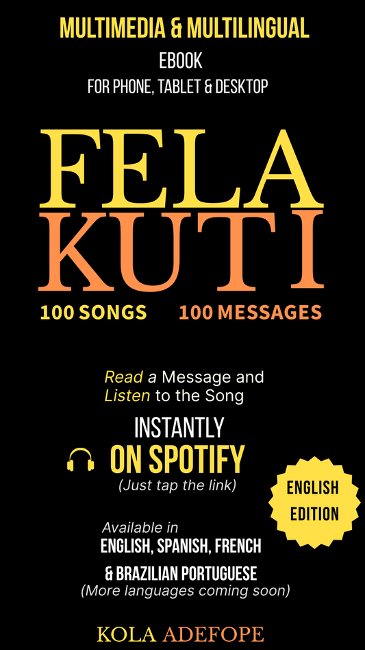 FELA KUTI - 100 CHANSONS. 100 MESSAGES - ebook en francais 